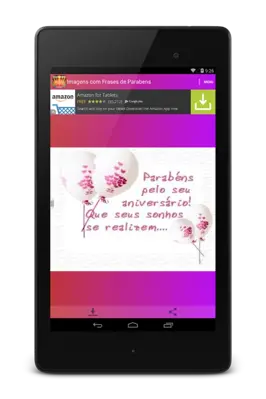 Imagens com Frases de Parabéns android App screenshot 0